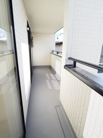 【バルコニー】 | Blooming　Garden　伊達市梁川町中久保　３号棟 | ★内覧予約で新米4kg★