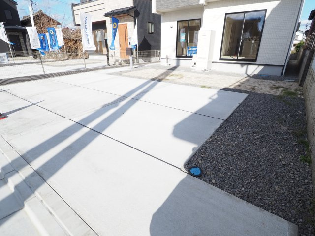 【駐車場】 | Blooming　Garden　伊達市梁川町中久保　３号棟 | ★内覧予約で新米4kg★