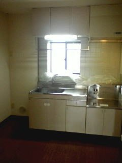 サンパークもりみつＢ棟のキッチン