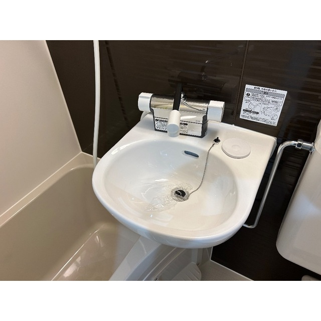 トワイ・ライト・ビルの洗面所|脱衣スペースもあります