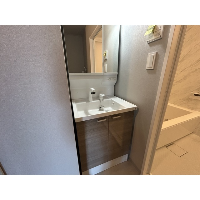 東大宮ハウス2号棟の洗面所|洗面所です