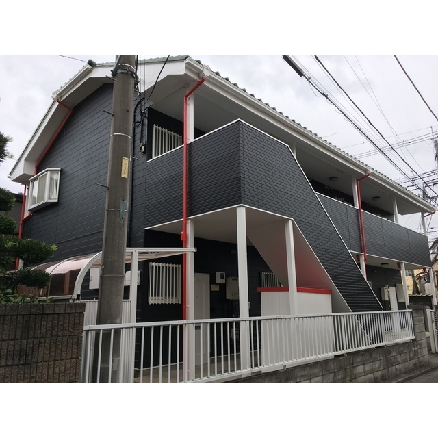 アイリットハイツ第2の外観|外はこのようになっています