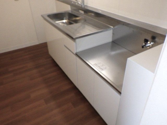 スガヤハイツのキッチン|きれいなキッチンです