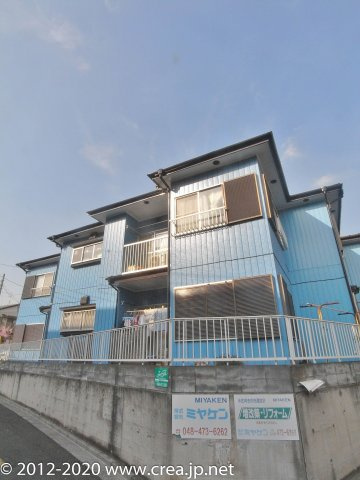 西ハイツの外観|外観は落ち着いています