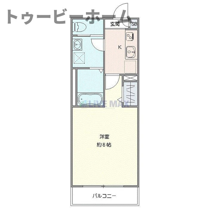 ジーメゾン入間東藤沢グリシーヌの間取り