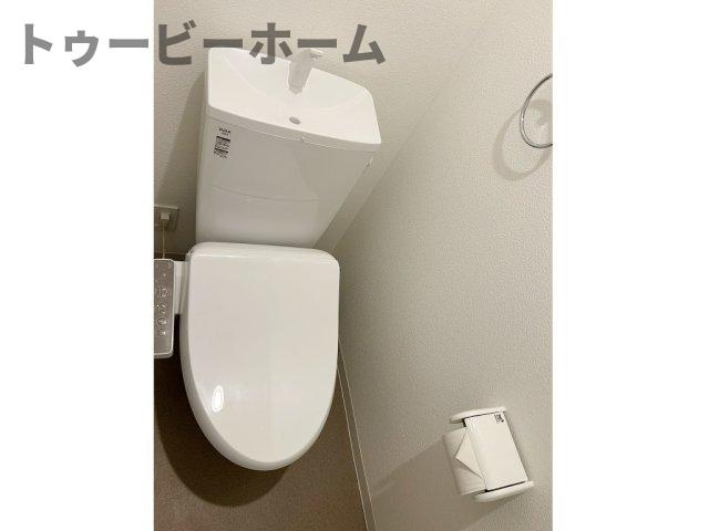 ジーメゾン入間東藤沢グリシーヌのトイレ|清潔感のあるトイレです