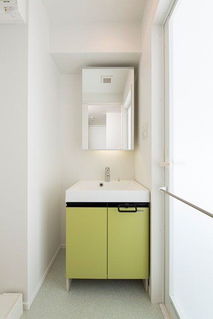 エンクレストGRAN博多駅前の洗面所|使いやすい洗面所です