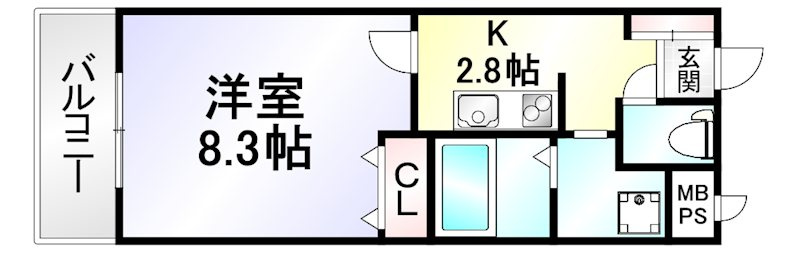 Forest CourtⅠの間取り|※現況優先