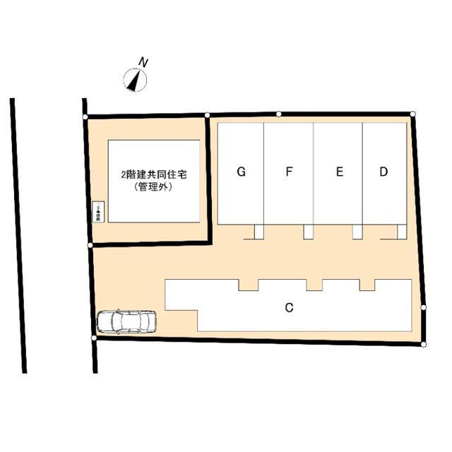 カーサ・ソンリエンテの居間・リビング|使いやすいリビングです