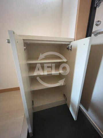 ヴィラージュ田辺の収納|ヴィラージュ田辺　シューズボックス