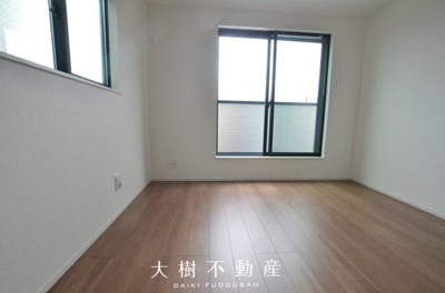 【洋室】 | 綾瀬市深谷中4丁目 新築戸建て 全2棟【仲介手数料無料】 | 2階　洋室3（6.1帖）