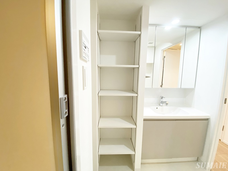 BPRレジデンス王子の収納|洗面所の収納です☆