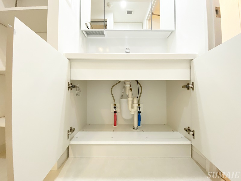 BPRレジデンス王子の収納|洗面台下収納です☆