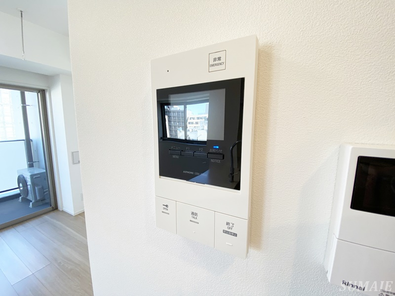 BPRレジデンス王子のセキュリティ|モニター付きインターホン☆