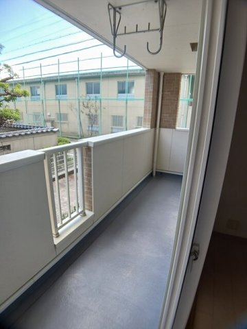 メゾン　オリンピアのバルコニー