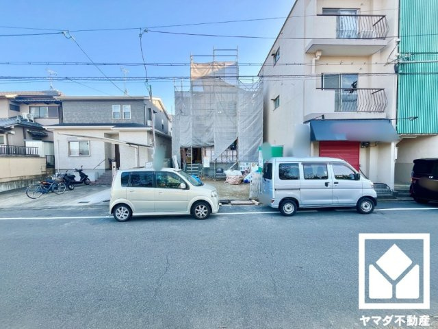 八幡市男山吉井　第１期１号棟の外観|12月20日　現地写真更新