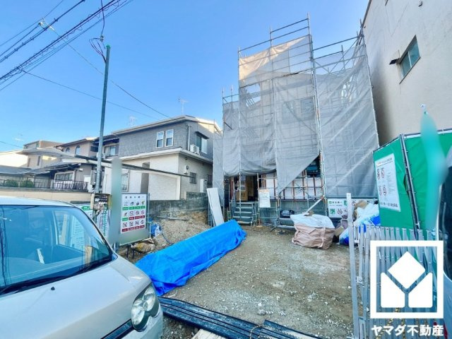 八幡市男山吉井　第１期１号棟の外観|12月20日　現地写真更新