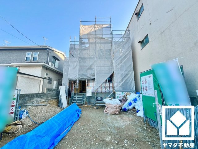 八幡市男山吉井　第１期１号棟の外観|12月20日　現地写真更新