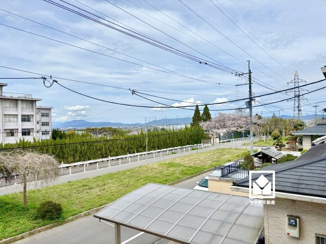 八幡市男山吉井　第１期１号棟の展望