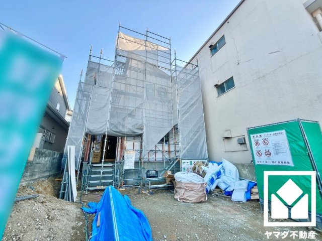 八幡市男山吉井　第１期１号棟の外観|12月20日　現地写真更新