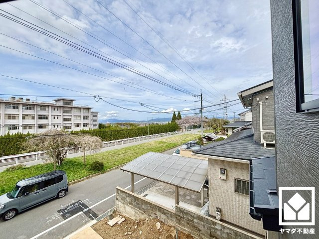 八幡市男山吉井　第１期１号棟の展望