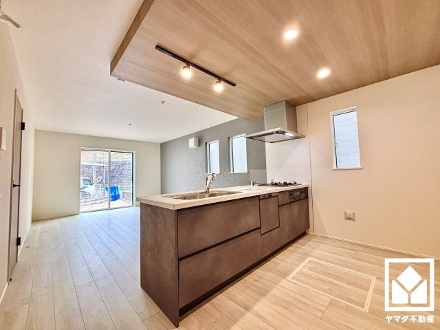 八幡市男山吉井　第１期１号棟のキッチン