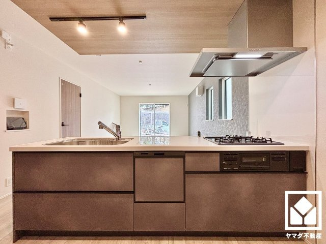 八幡市男山吉井　第１期１号棟のキッチン