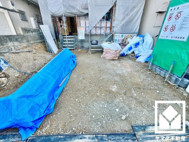 八幡市男山吉井　第１期１号棟の外観|12月20日　現地写真更新