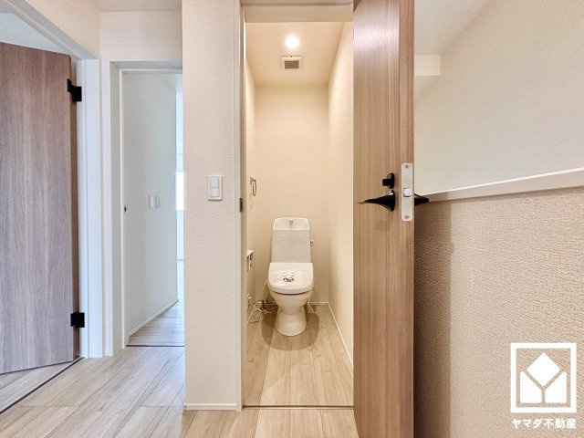 八幡市男山吉井　第１期１号棟のトイレ