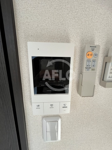 フジパレス杉本町駅西Ⅴ番館のセキュリティ|フジパレス杉本町駅西Ⅴ番館　モニター付きインターホン