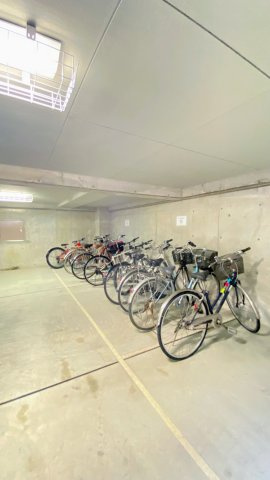 甲陽園ガーデンハウスの駐輪場