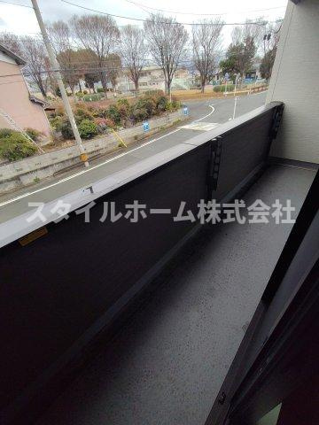豊川市蔵子六丁目貸家のバルコニー