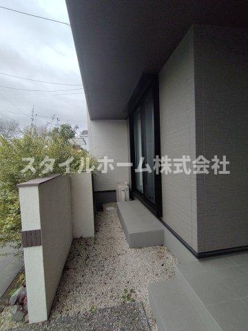 豊川市蔵子六丁目貸家のバルコニー