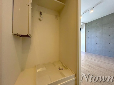 【設備】 | quador車道 | 洗濯機置き場です。