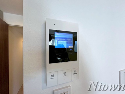 【セキュリティ】 | quador車道 | モニター付きインターフォンです。