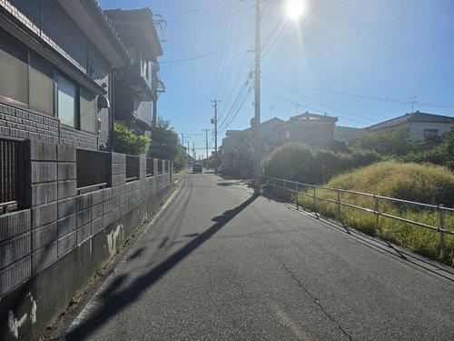新潟市中央区新和2丁目の前面道路含む現地写真