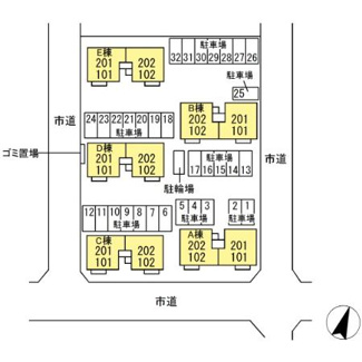 【区画図】 | ブルーノート　ＡＢＣＤＥ