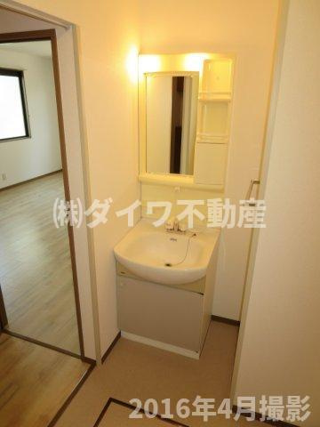 マノウールSAKAEの洗面所