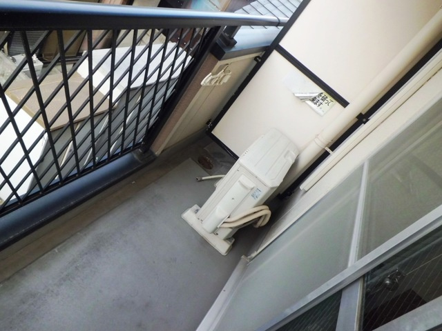 ハイツ細田のバルコニー