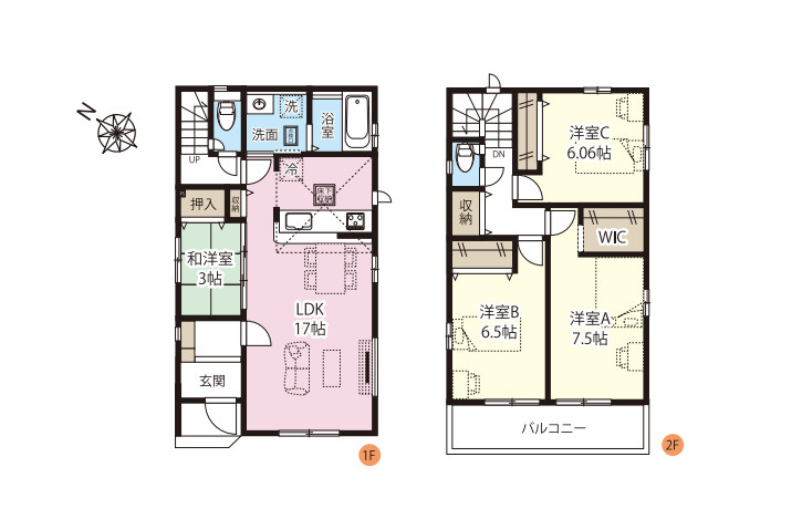 さいたま市見沼区島町　4期　新築一戸建て　グラファーレ　01