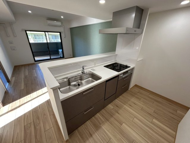 Alivis野田阪神のキッチン