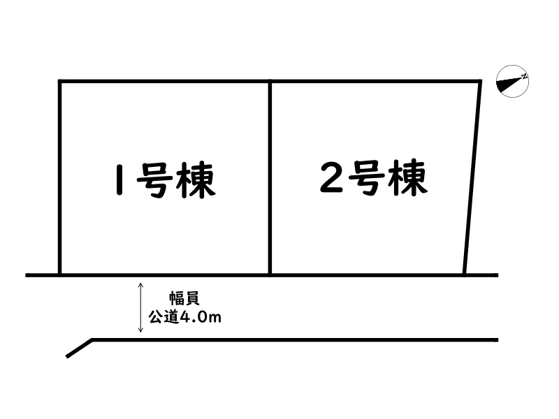 姫路市八代1期/新築戸建の区画図