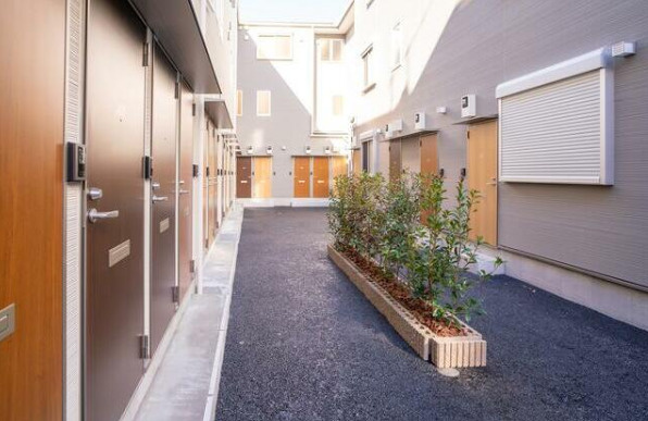 北区田端１丁目のアパートの外観