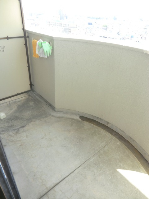 ノルデンハイム新北野のバルコニー