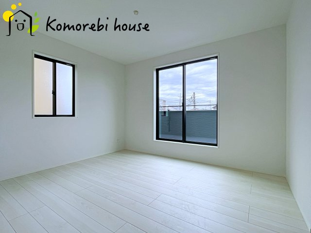 さいたま市見沼区島町　4期　新築一戸建て　グラファーレ　02の寝室|3/19撮影済み