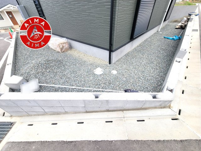 糟屋郡新宮町大字湊第4-2棟（1号棟）の庭|お庭で自由な時間を過ごせます。