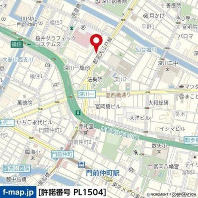 【地図】 | メイクスデザイン門前仲町