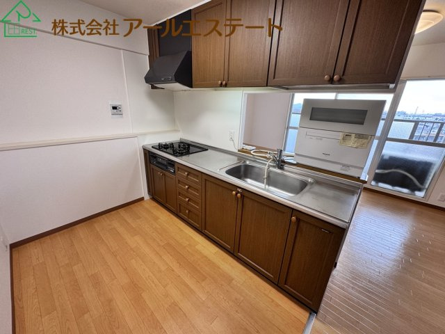 ネオハイツ花の北　JR播但線「野里駅」徒歩9分のキッチン