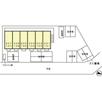【区画図】 | ルミエール東光台　C