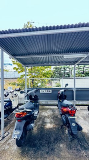 【駐車場】 | ＯＴＣ第１ハイツ | バイク置場